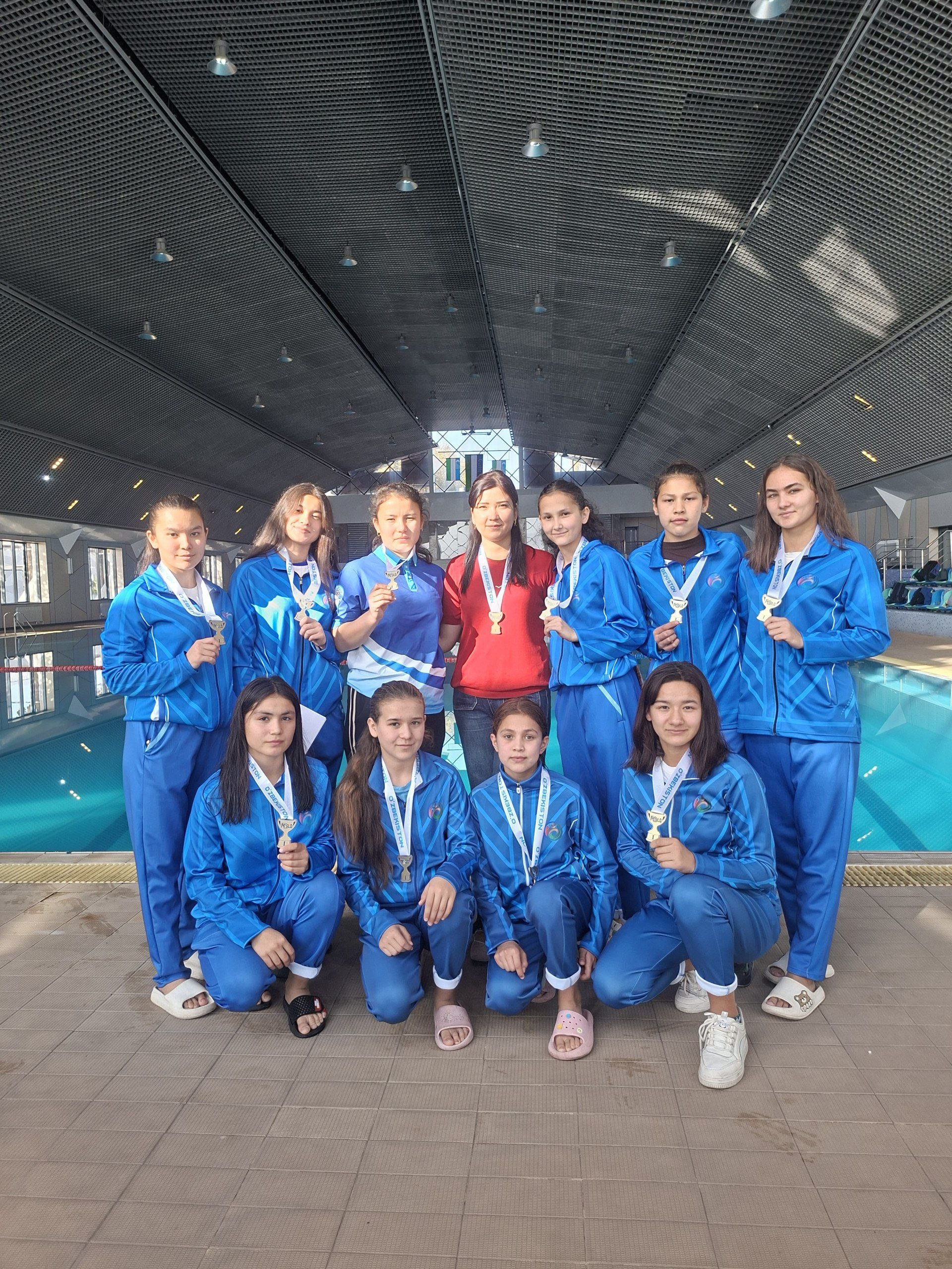 Ангрен шахрида сув полоси спорт тури буйича  Ўзбекистон кубоги булиб ўтди